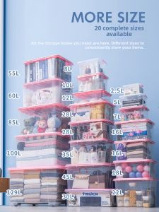 Jeko&Jeko | Transparent Storage Box