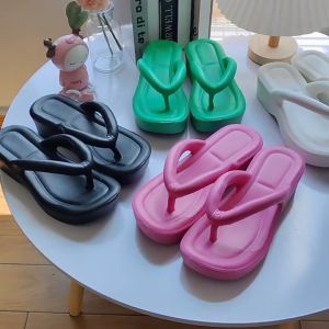 Mainland Sandal Jepit Wanita Anti Slip  Style Extralight Phylon Sendal Jepit Jelly Wedges Sandal Wedges Flipper HSN137
