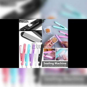Mini Hand Heat Sealer Plastik Sealing Machine 20W Dengan 4 Pilihan Warna.