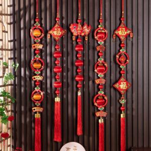 2026 Year of the Horse New Year Spring Festival Firecracker Pepper String Decorations Indoor Hanging Ornaments for Living Room