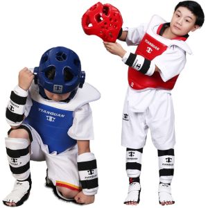 TIANQUAN | Childrens Training Taekwondo Protective Gear Set