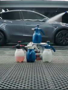 เครื่องพ่นโฟม2Lแบบปั๊มมือพร้อมหัวฉีด3แบบล้างรถโฟมปืนใหญ่โฟมหิมะขวดสเปรย์ทำความสะอาดหน้าต่างรถยนต์ กระบอกฉีดน้ำ กระบอกพ่นยา กระบอกฉีดน้ำแรงดัน เครื่องพ่นยา ฟ๊อกกี้ foggy Sprayer ถังพ่นโฟม รดน้ำ ฉีดโฟม พ่นปุ๋ย（ร้านค้าไทย）