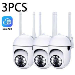Camera IP Wifi Ngoài Trời Cam720 APP 5MP 2.4G PTZ Với Âm Thanh Hai Chiều AI Theo Dõi Người Tầm Nhìn Ban Đêm HD Và Báo Động
