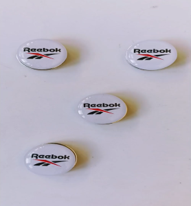 Kancing Race/Marathon/Lari BIB Button Magnet REEBOK (1 Set 4pcs)