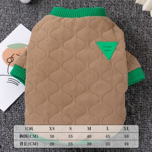 Warm Cotton Jacket Dog Clothes for Small Kittens Pet Thermal Clothes Teddy Bichon Pomeranian Schnauzer Winter Doggy Coat
