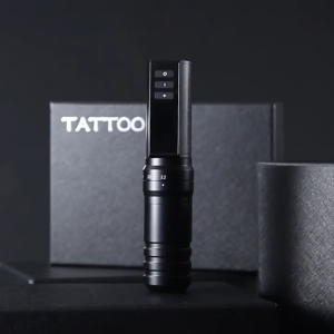 Kiss of Dragon เครื่องสักไร้สายพร้อมมอเตอร์ไร้แกนความยาว 6 จังหวะแบตเตอรี่ความจุ 2400mAh