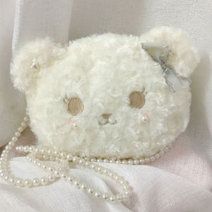 Soft Girl Doll Lolita Bag Plush Crossbody Bag Female Cute Small Bag Japanese Style Small Shoulder Bag Lolita Bear Bag
