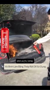 Bình chữa cháy ô tô nhà bếp đồ điện tử gốc nước Sharports 550ml an toàn nhỏ gọn