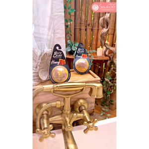 Saboo Thailand Bubble Bath Bomb Honey 150g. | สบู่ ไทยแลนด์ บับเบิ้ล บาธ บอม ฮันนี่ 150กรัม