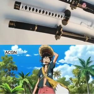 Demon Slayer Sword 104cm 41 Inch Kids Samurai Sword Anime Cosplay sword Zoro One Piece Roronoa Zoro autumn water three generati ﻿