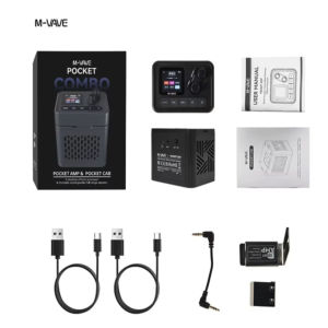 M-VAVE | Bộ Xử Lý Đa Hiệu Ứng Guitar M-VAVE Pocket Comb Bộ Khuếch Đại Mini Với 6 Mô-đun Hiệu Ứng 80 Preset Mô Phỏng Thùng Đàn IR Dành Cho Người Chơi Guitar