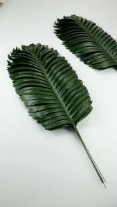 COD 1 LUSIN DAUN PALM CEBOL LUSINAN ARTIFICIAL - DAUN DEKORASI - IMPORT