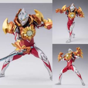 Ultra Hero SHF Posable Action Figure Model Toy Armor Form Ardent Fire Bright Moon Children Playset Collectible Statuette