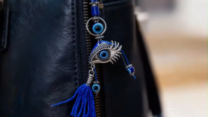 Blue Eye Evil Eye Keychain Pendant Creative Keyrings Bag Pendant Ornaments Blessing Gifts Bless luck