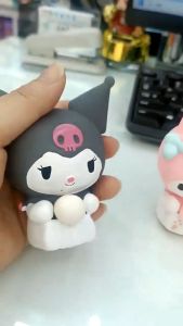 Cute Sanrio Spit Bubble Doll Toys Kuromi Melody Squishy Toys Pinch Slow Rebound Decompression Toys Venting Stress Relief Toys Gift
