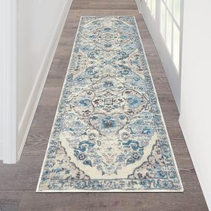 VIKAMA Bohemian American Retro Carpet Home Decoration Living Room And Corridor Running Rug Anti-Slip And Durable