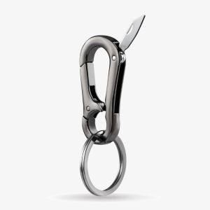 Key Chain with Knife Minimalist Fancy Men Waist Hanging Buckle Ring Chain Portable Personality and Versatility Pendant for Women Durable