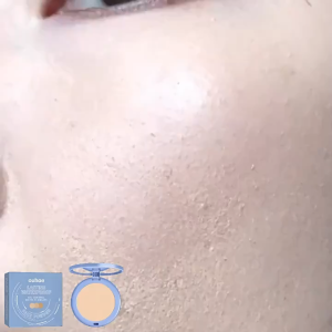 OUHOE Oil-control  Compact Powder Setting Powder Waterproof Matte Face Powder  Flawless Long-Lasting Waterproof Not Easy To Remove Makeup Light Breathable Setting Powder (8g) Makeup Matte Concealer Oil-Control