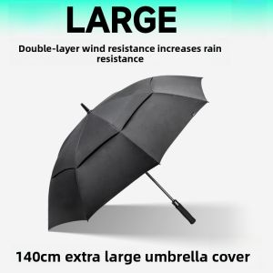 RIQUANSHI | Sturdy and Thick Windproof Sun Protection Golf Umbrella