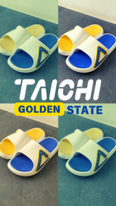 PEAK Taichi Slipper "Golden State" ET33147L รองเท้าแตะ ฟื้นฟูเท้า ใส่หลังเล่นกีฬา แฟชั่น เดินเล่น นุ่มเพื่อสุขภาพเท้า