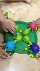 เต่าหิวกินถั่ว เกมครอบครัว turtle eating bean เกมบนโต๊ะ ของเล่นเด็ก เกมตะกละ เกมการแข่งขัน Game Educational