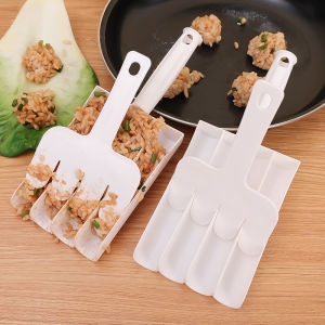 Quadruple Meatball Maker Making Meatball Artifact Home Kitchen Squeeze Fish Ball Pressure Meatball Maker