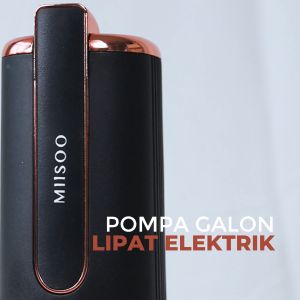 MIISOO Pompa Galon 3 Tombol Premium Pompa Galon/Pompa Air Minum Dispenser Elektrik USB Charger