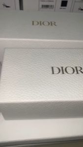 กล่อง Dior ใส่แว่นตา 100% สีขาว กล่องกระดาษดิออร์แท้
