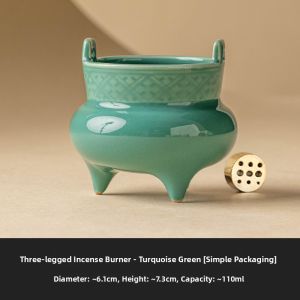 SHUANGYU | Tripod Incense Burner Ceramic Aromatic Stove