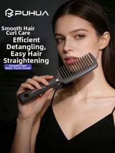 PUHUA | Home Use Heat Resistant U-Shaped Tooth Comb