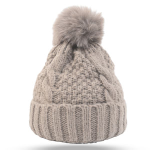 หมวกไหมพรมขนแกะสำหรับผู้หญิงสำหรับฤดูหนาวมาใหม่หมวกคลุมผมหนานุ่มพิเศษฤดูหนาว