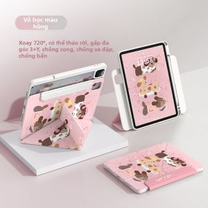 MENGMU | Vỏ Hộp Quay Được Có Khe Chứa Bút Chì 11.5s