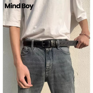 MIND BOY | Business Casual Retro Fashion Wide Belt