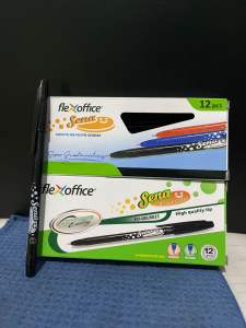 Pulpen Sena Flexoffice Gel 0.7mm FO-GELB025 Tinta Hitam (PCS)
