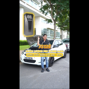 Kích Bình Ô Tô STEELMATE JS12E – Dòng Cực Đại 800A Hỗ Trợ Xăng 5.0L Dầu 3.0L Sạc Nhanh QC3.0 Đèn LED 3 Chế Độ Bảo Hành 2 Năm