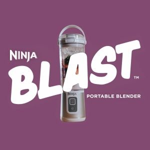 Ninja Blast Portable Blender 530ml Rechargeable with USB-C Cord Lightweight BPA-Free Ninja BC151