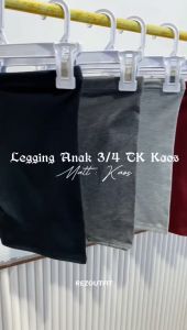 Legging Anak Pendek 3/4 Kaos Ukuran TK / SD