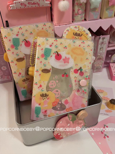 Original Design Cute A7 Loose Leaf Notebook Popcornbobby Domestic Production Series Cultural Supplies Business Needs
