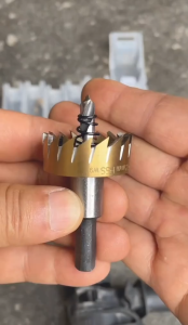 โฮลซอ ชุดดอกโฮลซอเ จาะเหล็ก เจาะโลหะ ดอกโฮลซอ เจาะสแตนเลส โฮลซอ ไฮสปีด HSS ชุด5ดอก