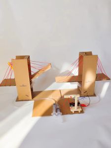 Bộ Đồ Dùng Thủ Công Nâng Cao Cho Trẻ Em Bằng Giấy Cardboard Đồ Chơi Mô Hình Xây Dựng Khối Lượng 3D Đồ Dùng Thủ Công Sáng Tạo