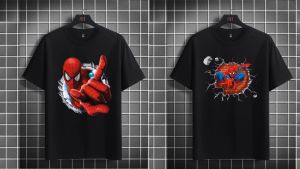 Kaos Anak Cotton Superhero Series Usia 1-10 Tahun