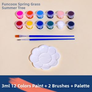 3D Cartoon Gypsum Model White Primer DIY Drawing Toy