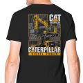 Kaos CATERPILLAR baju distro cotton combed 30s UNISEX BAJU KAOS PROYEK TAMBANG TRAKTOR. 