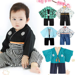 เด็กทารกชุดกิโมโนเด็กรอมเปอร์ผ้าฝ้าย 0-2Years บอดี้สูทสำหรับเด็ก คุณภาพดายแยกวัสดุ สุขสันต์สูงสุด