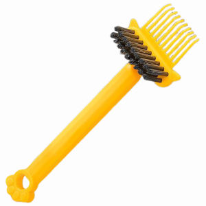 2 In 1 Hair Brush Cleaner Remover Tool Hair Soft Brush Remover Rake For Removing Hair Dust For Wet Dry Use For Home Salon Use