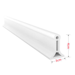 DIY Bendable Bathroom Water Stopper Kitchen Sink Splash Proof Blocker Wet Dry Separation Threshold Ground Water Barrier Strip