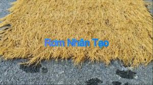 Cỏ Rơm Vàng Rơm Nhân Tạo Lợp Mái Trang Trí Cổng - Cỏ Nhân Tạo Giá Rẻ