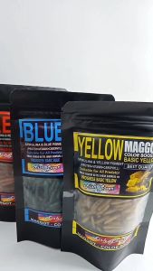 Maggot FISHLOVER sachet RED YELLOW BLUE Booster 30 GR