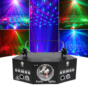 LED Strobe Light Sound Activated Flash Effect Light Remote Control DJ Disco Party Light For Home Bar KTV Club Wedding Birthday