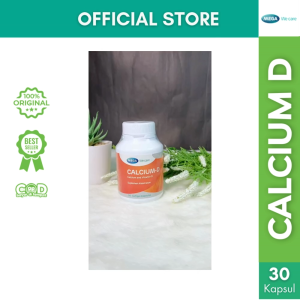 MEGA We Care Calcium D 30 Softgel | Suplemen Kalsium & Vitamin D3 Tulang Sehat Resmi